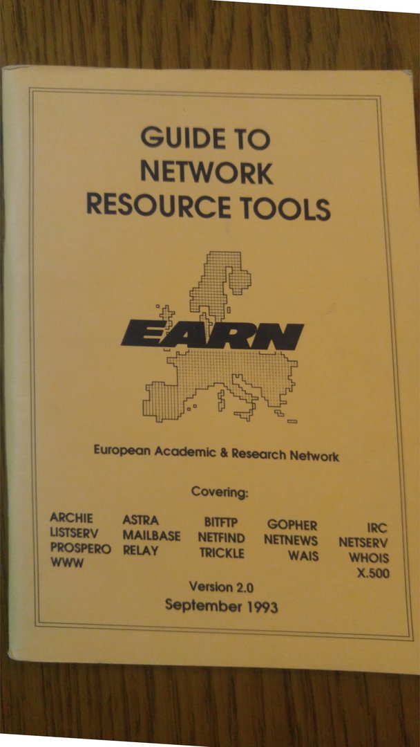 1993 - Guide-to-network-resource-tools